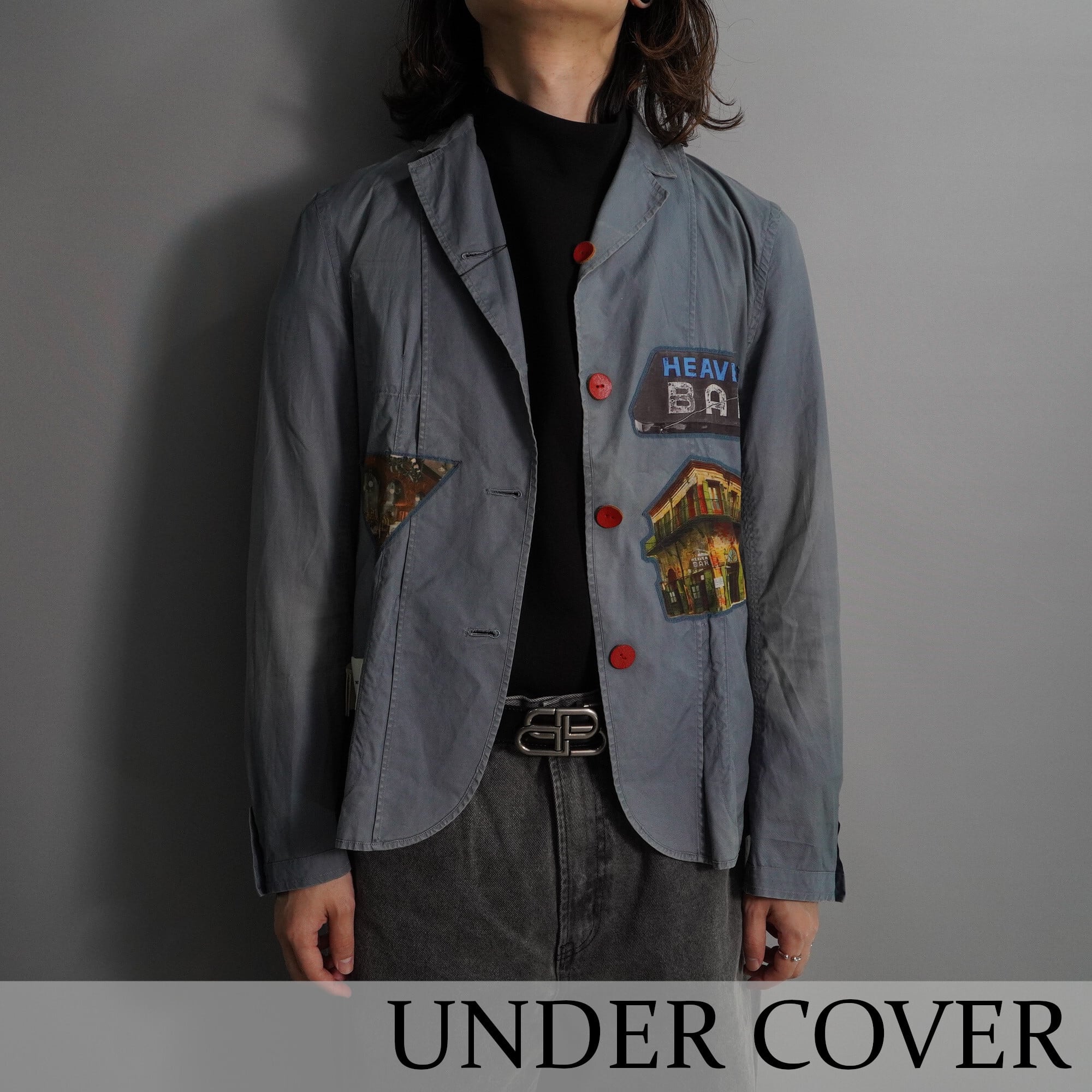 【UNDER COVER】13SS アーカイブ リバーシブルパッチデザイン 