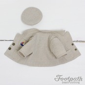 Vsb-1016 Beige jacket sailorhat set
