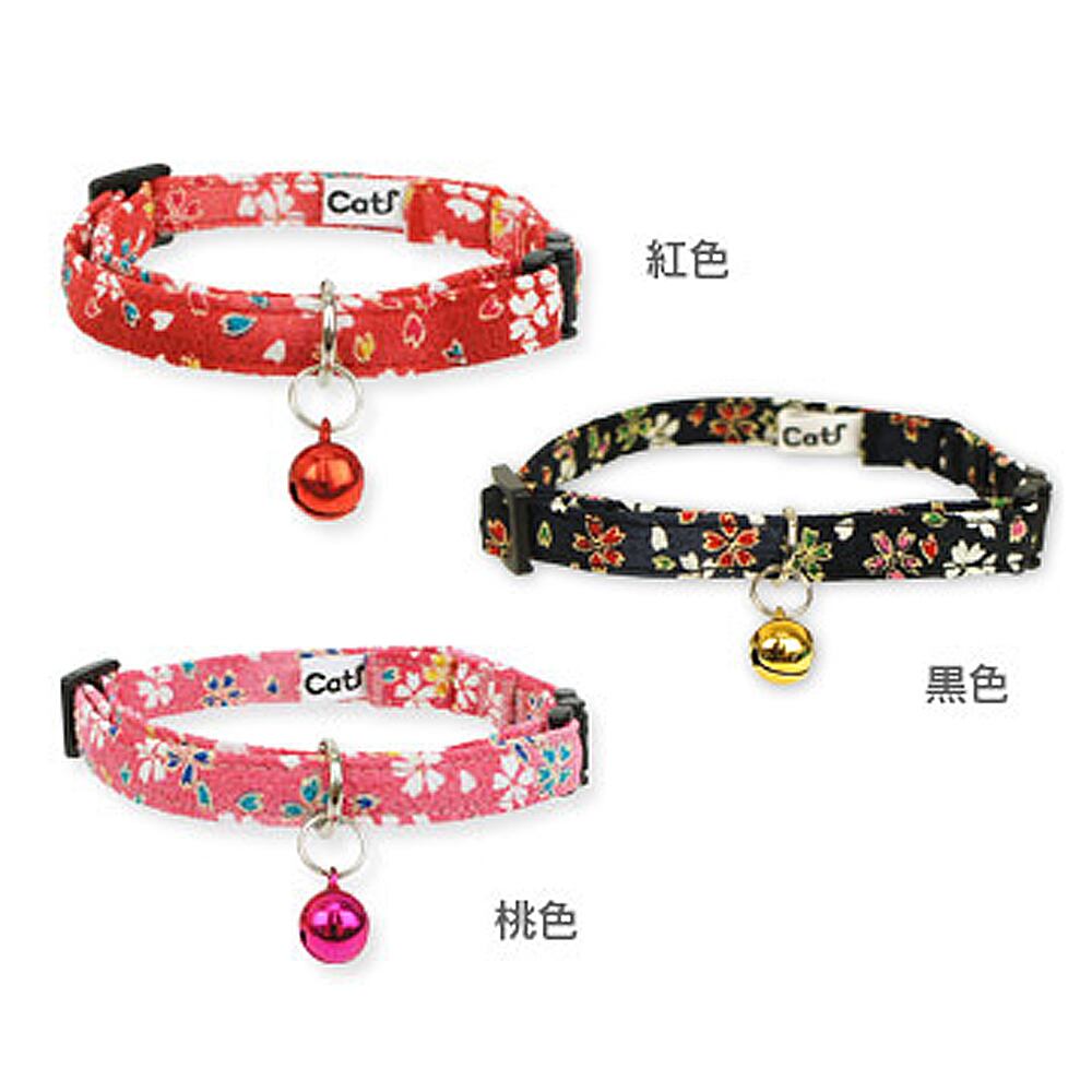 猫首輪(成猫和柄しだれ桜)全3種類 | マスノヤ衣料品店・マスノヤ猫雑貨店