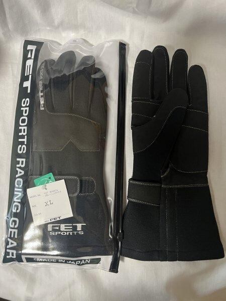 新品未使用FET３DレーシンググローブRD/BK　Sサイズ : FET(エフイーティー) [ アサヒライズ ] スポーツ
