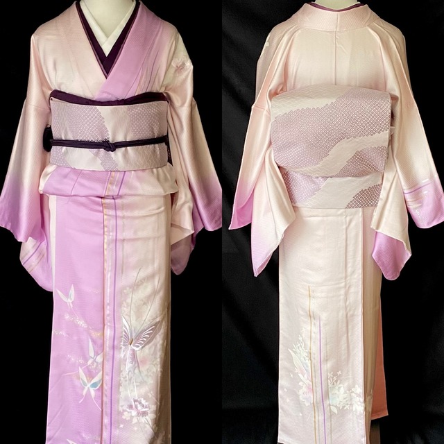 鹿の子模様の桜色袋帯〉SALE 織り出し 気品 古典模様 オトナピンク 