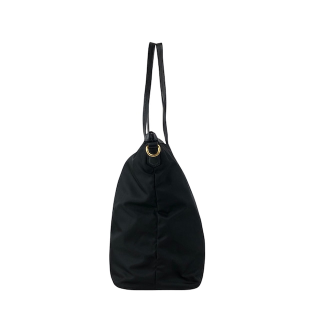 PRADA プラダ ハンドバッグ ブラック ロゴ ナイロン トートバッグ vintage ヴィンテージ オールド dvcviv