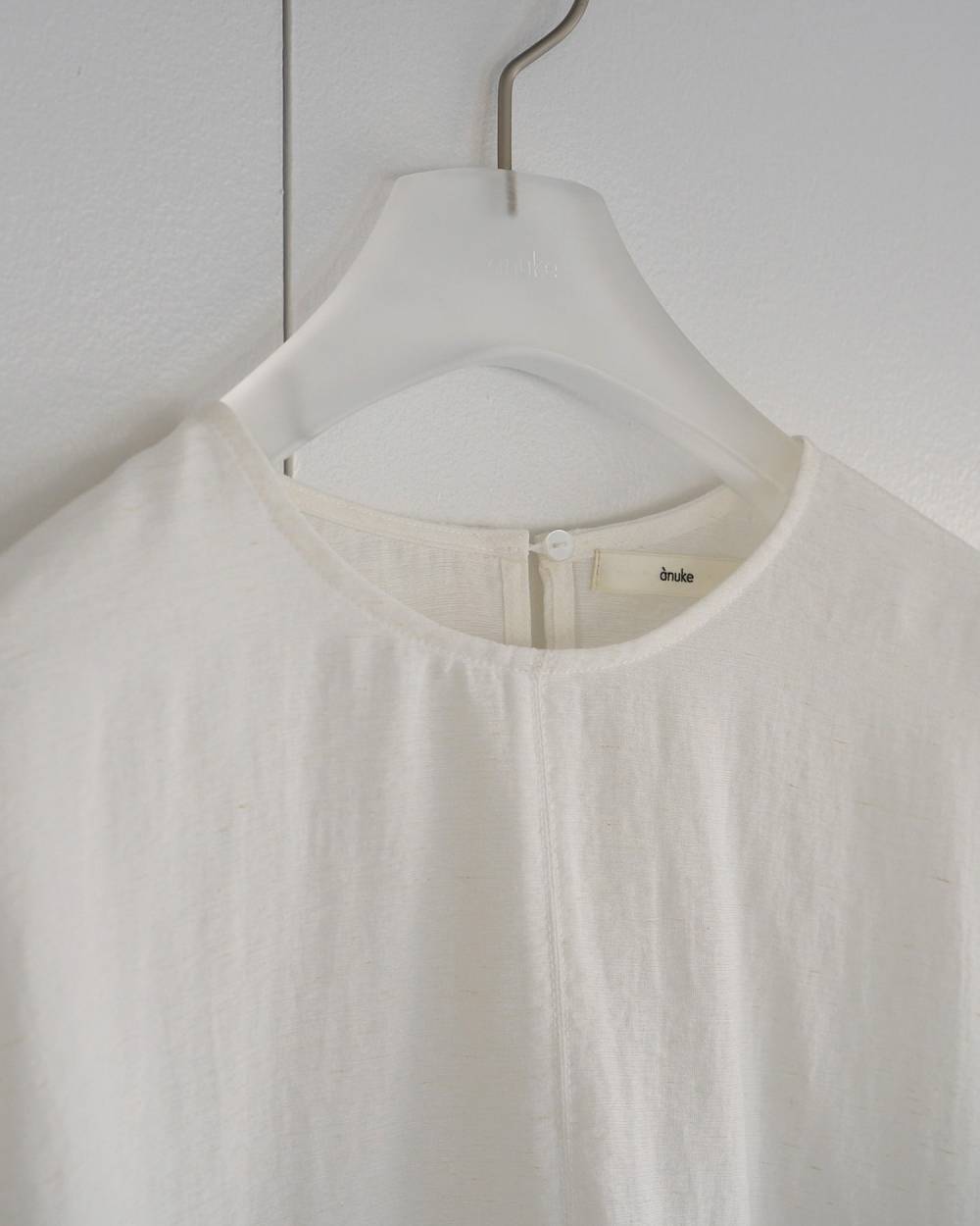 anuke(アンヌーク) Scarf Layered Blouse | サウスオレンジ｜メンズ