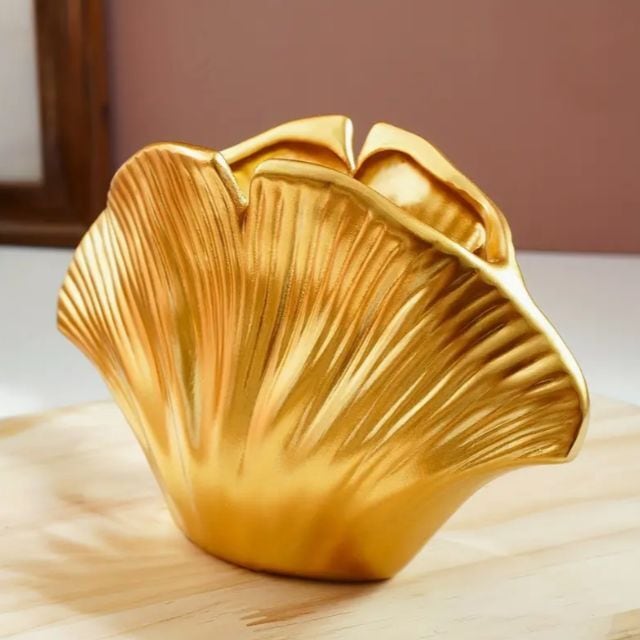 貝がら型の花瓶 フラワーベース おしゃれ 可愛い きらきら 割れない