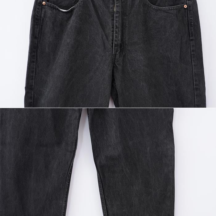 リーバイス550 Levis W38 ブラックデニム 黒 バギーパンツ 9408 リーバイス550 Levis W38 ブラックデニム 黒 バギーパンツ 9408