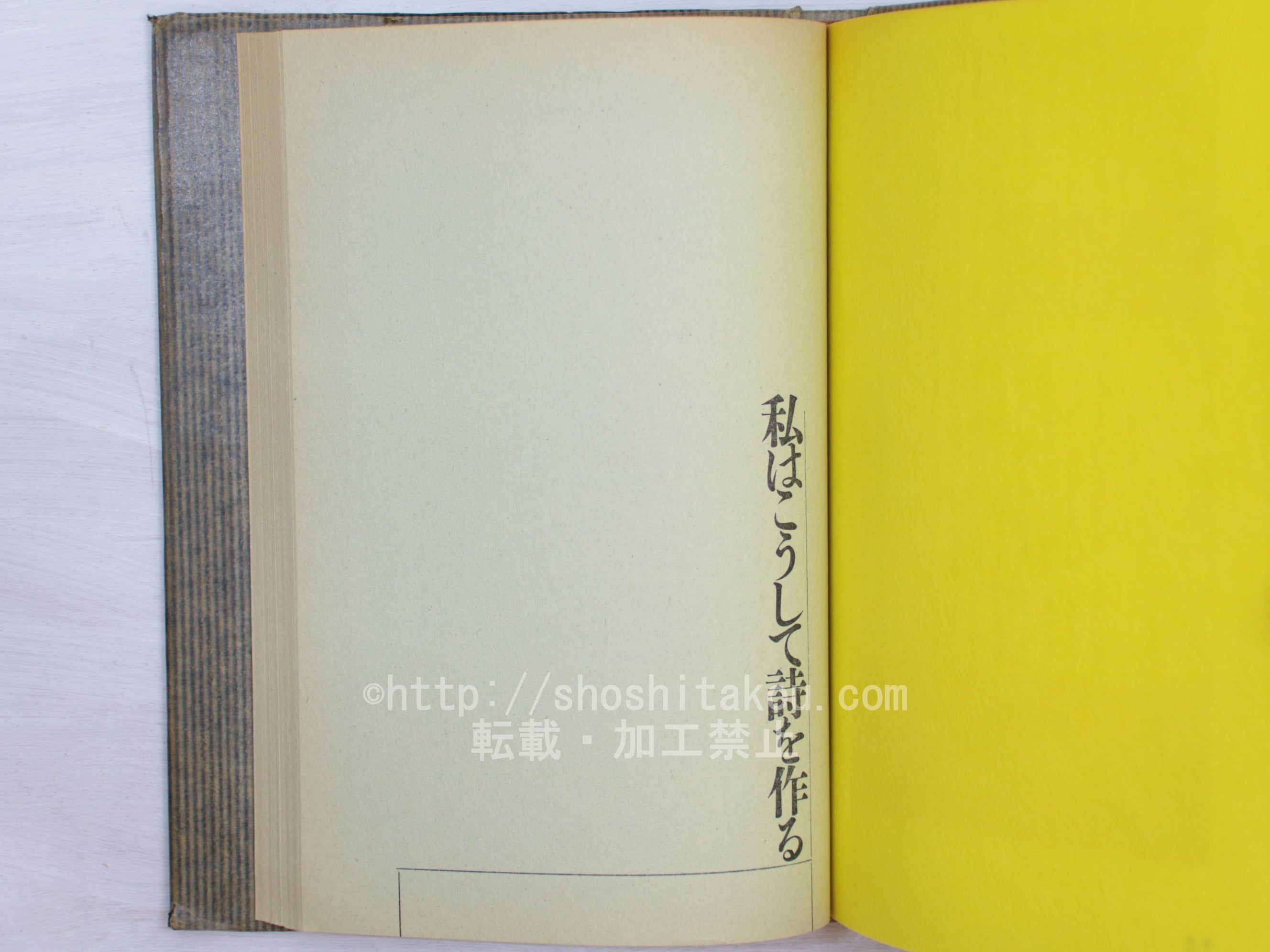 2角形の詩論 北園克衛エッセイズ / 北園克衛 アール・ヴィヴァン編 戸田ツトム造本 [33850] | 書肆田高