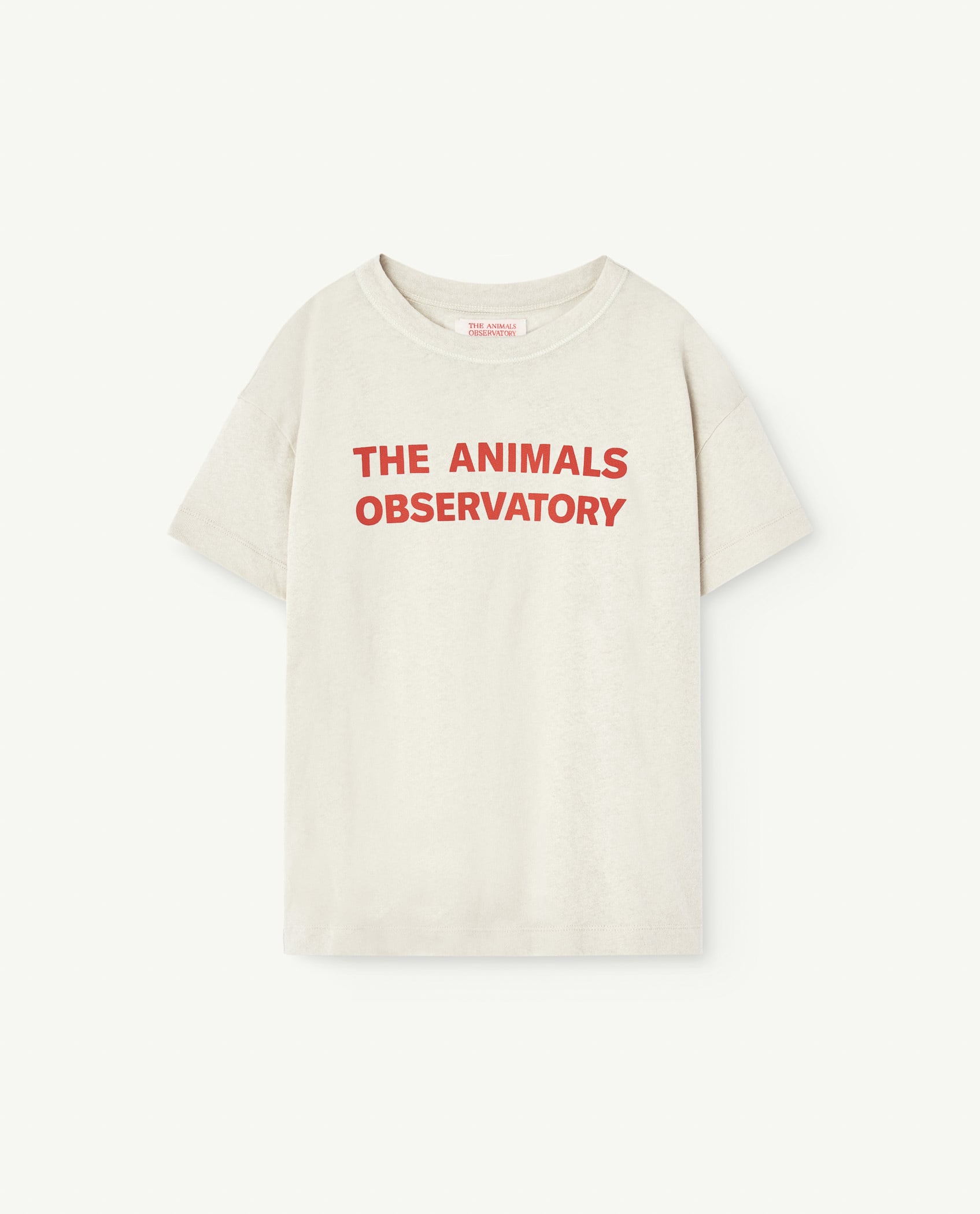 【23AW】BASIC the animals observatory ( TAO ) JERSEY TOPS ORION white Tシャツ　ロゴ  | kobito de punch/コビトデパンチ
