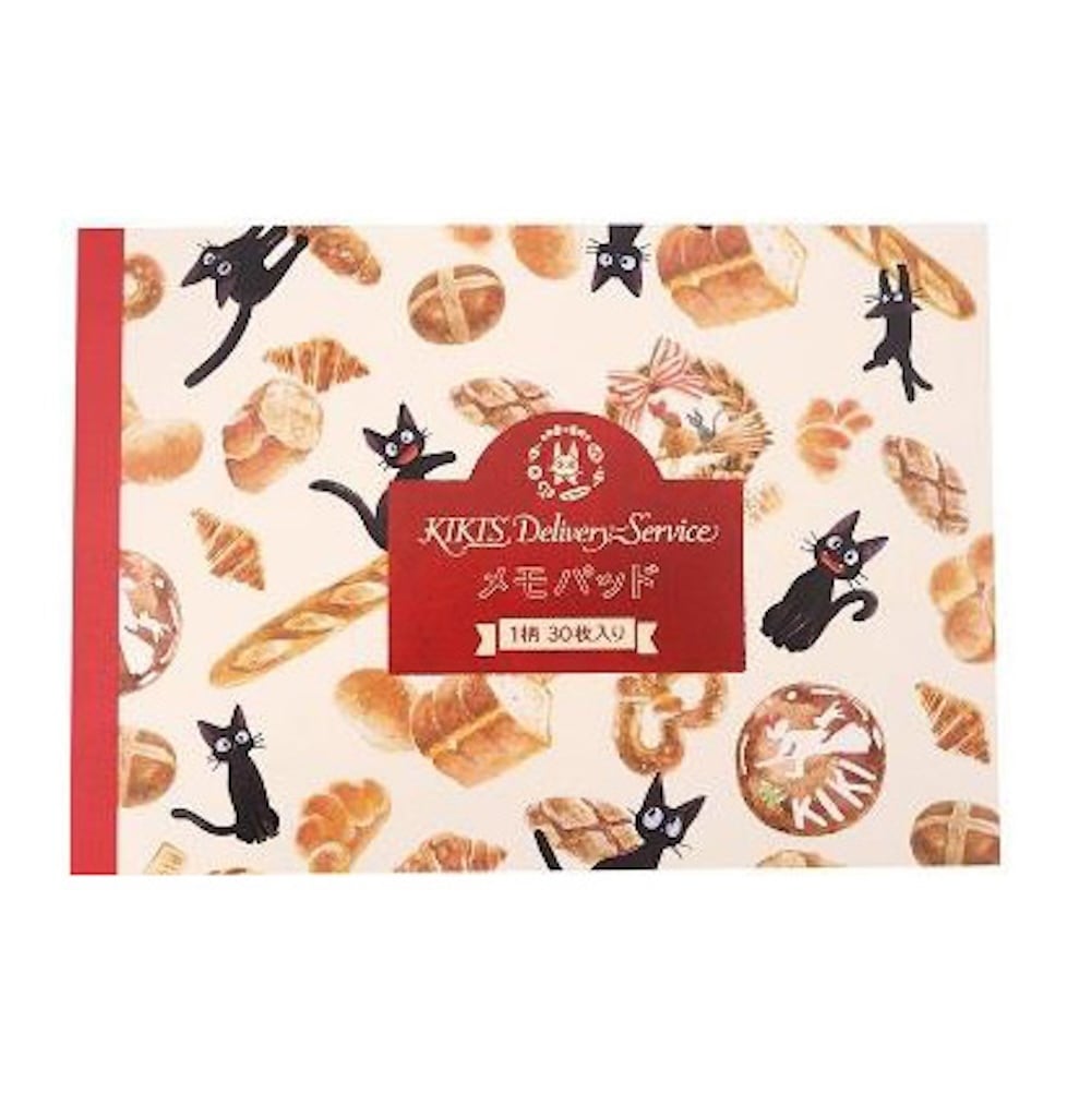 魔女の宅急便 メモパッド パン柄（7752） | すすのこ商店｜ジブリ