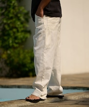 【#Re:room】COLOR CHINO PAINTER WIDE PANTS［REP217］