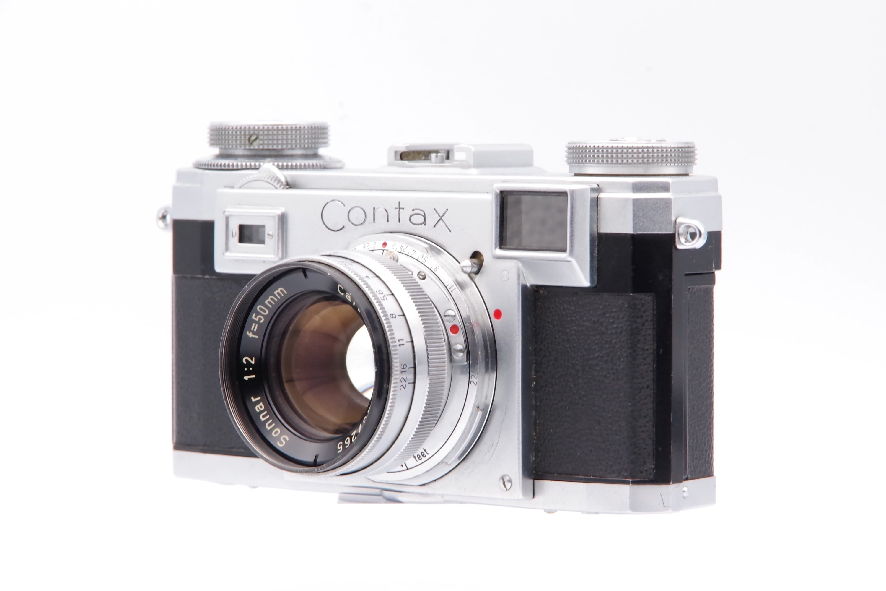 Contax IIa Color Dial+ Carl Zeiss Sonnar 50mm F2 Zeiss Ikon