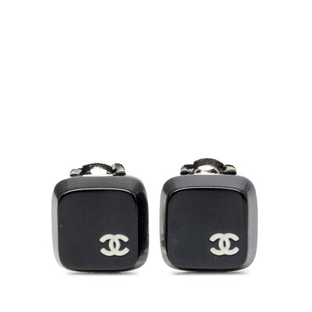 シャネル ココマーク キーキャップモチーフ イヤリング 00T刻印 ブラック プラスチック メタル レディース CHANEL 【中古】