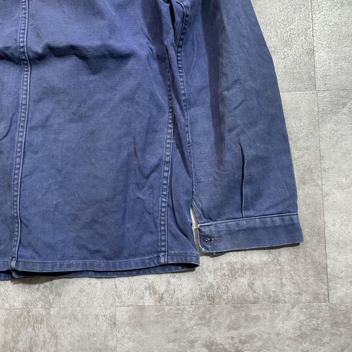 60s MONT ROUGE コットンツイル フレンチワークジャケット 詳細写真10
