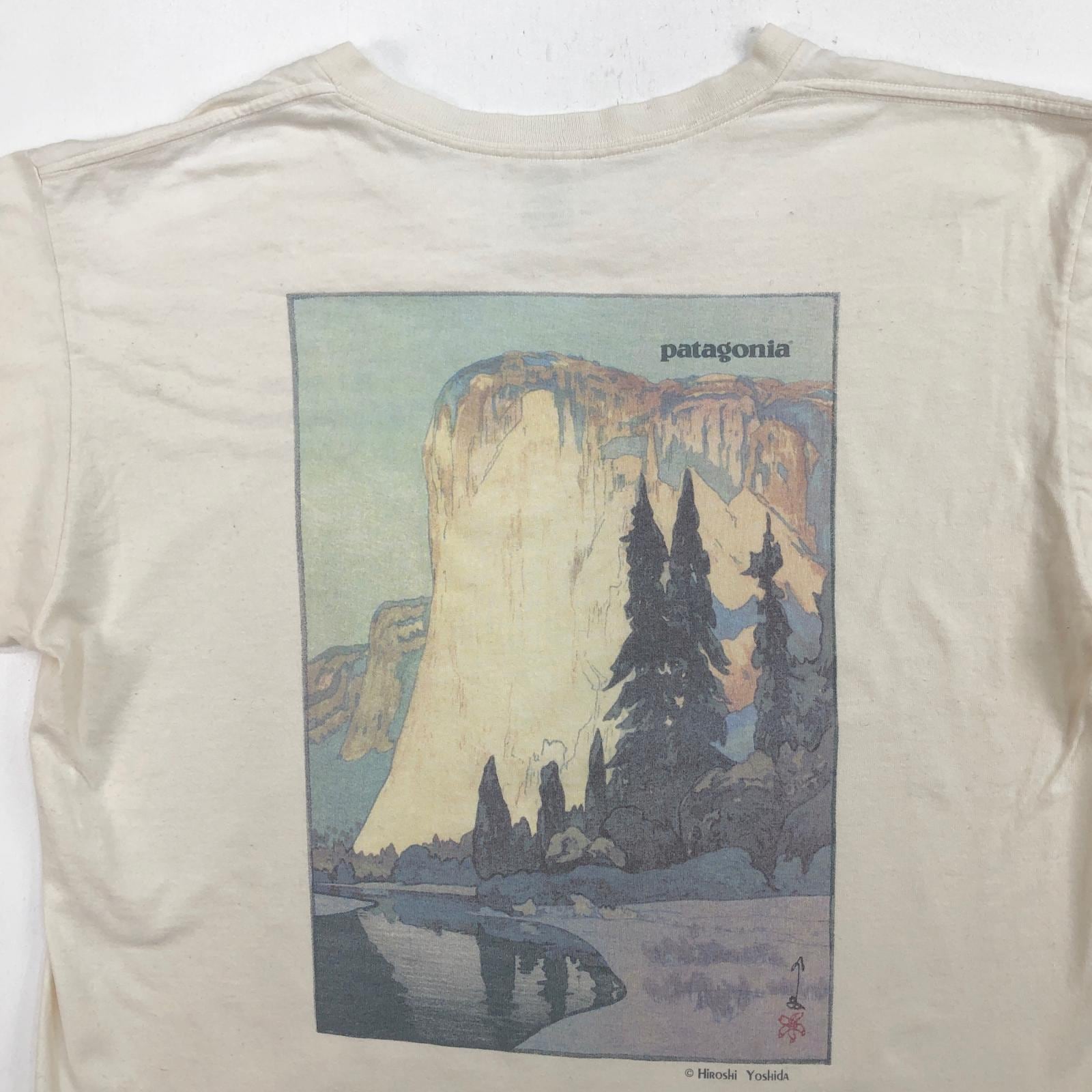 PATAGONIA パタゴニア 90年代 USA製 BENEFICIAL T'S ヨセミテ 吉田博