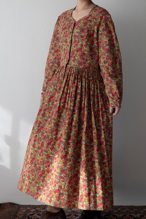 80s Laura Ashley Autumn Flowery dress