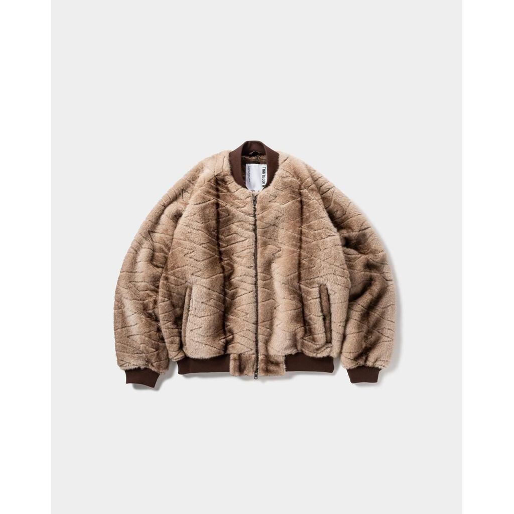TIGHTBOOTH T QUILT FUR MA-1 | MAROON WEBSTORE