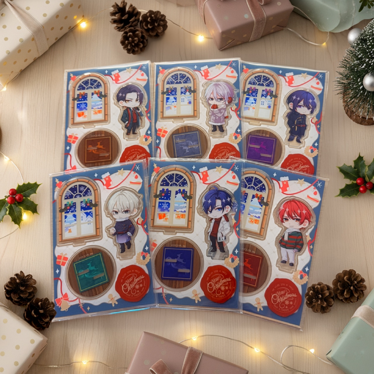 【椿屋奏次】2025年クリスマスミニキャラアクリルスタンド