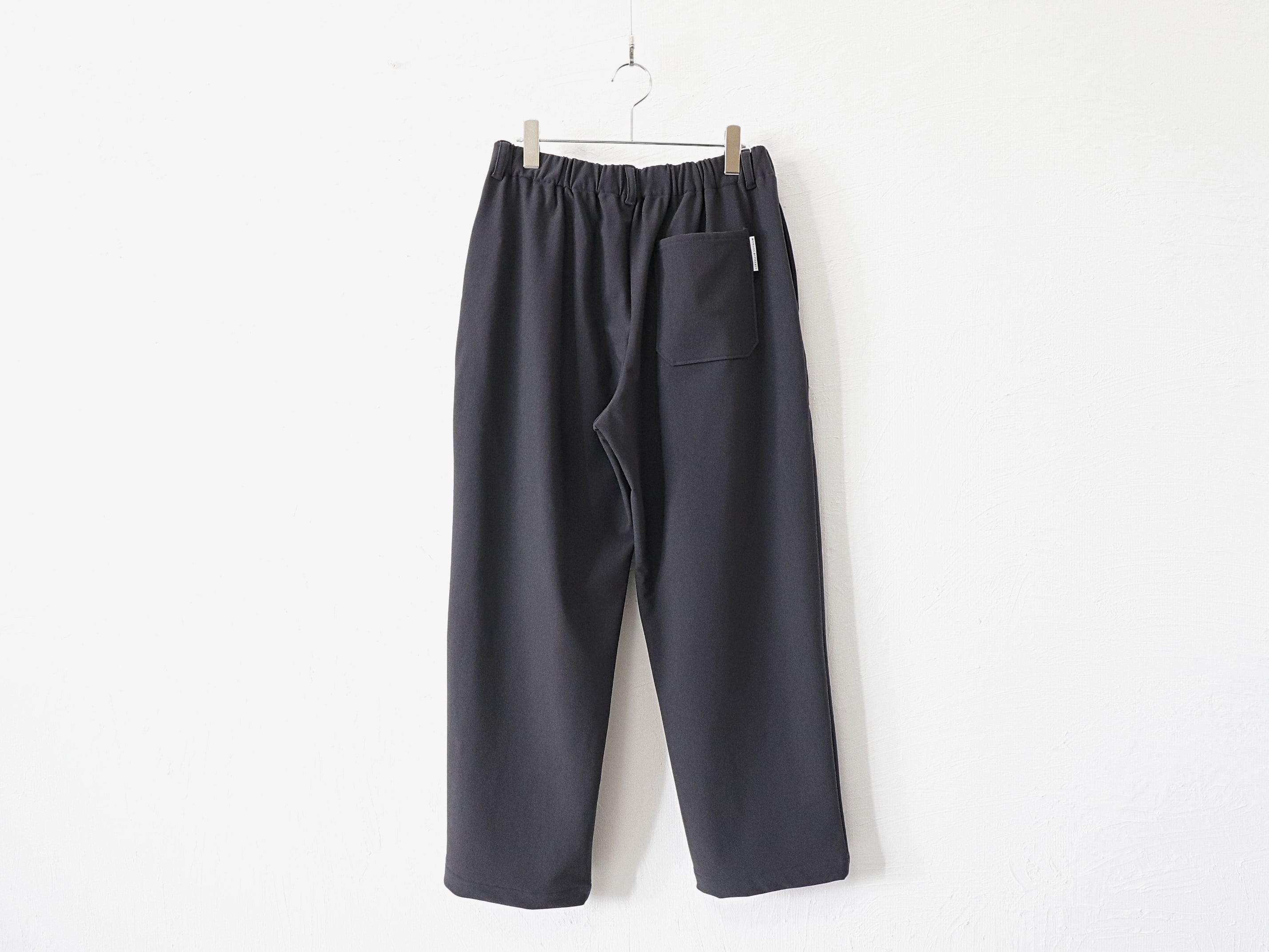 MANUAL ALPHABET / THERMO JOURPANTS WIDE - CHACOAL マニュアル
