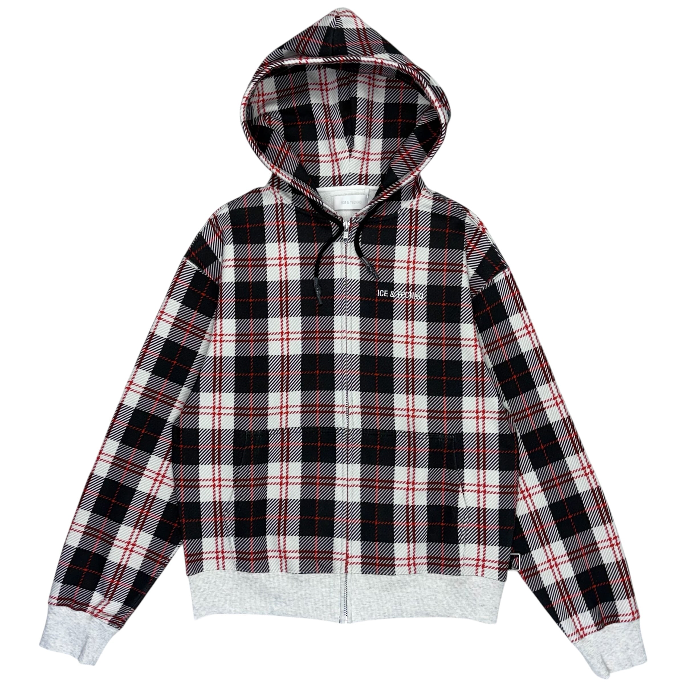 トップス iceandtechno game type logo knit M CATEGORY HOOD | ICE & TECHNO