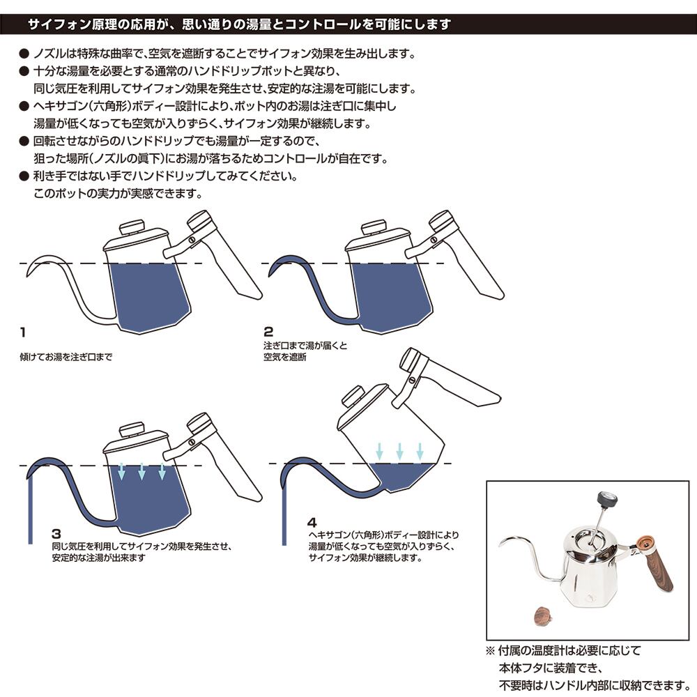 ヘキサポット 600ml ＜ブロンズ＞ Oregonian Camper キャンプ
