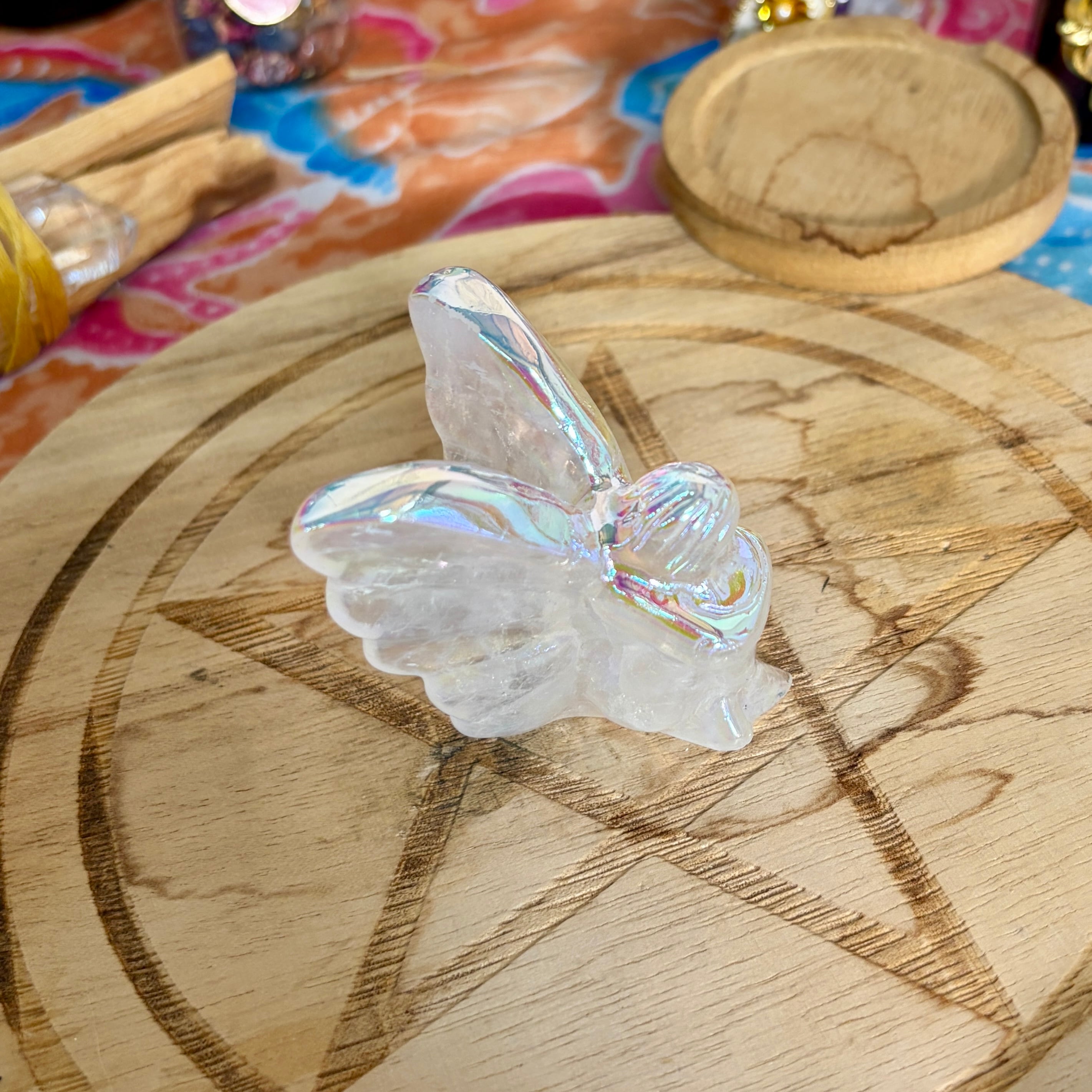 魔女の祭壇】フェアリー・オーラクリスタル（水晶）A | クリスタルと