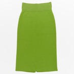 light green knit skirt
