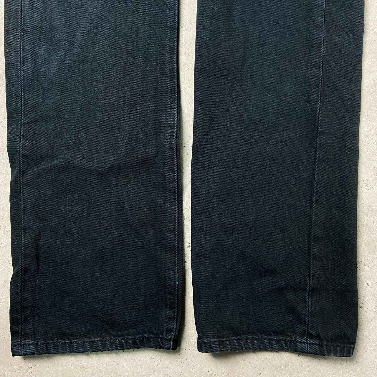 00年代 Levi's リーバイス 501 ストレート ブラックデニムパンツ