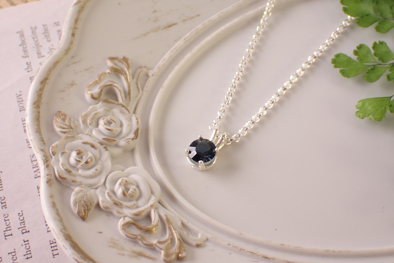 ブルートパーズネックレス　1.03ct [D12‐112]