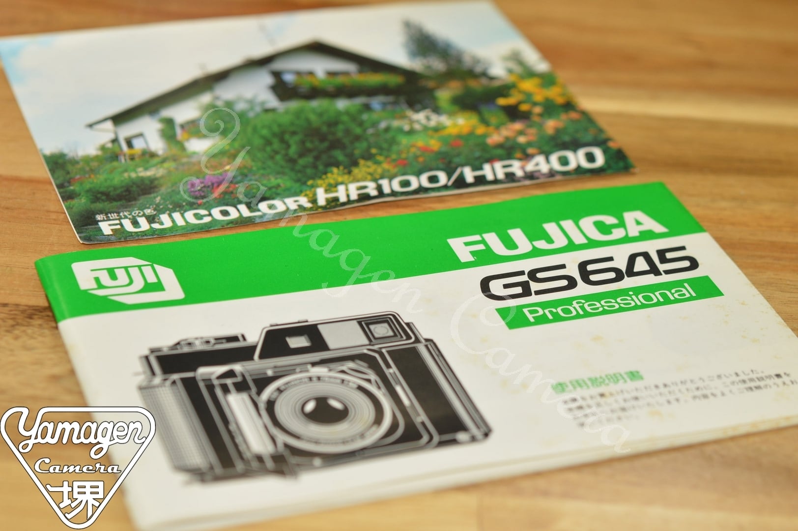 富士フィルム/ 【希 少】FUJICA GS645 Professional 使用説明書
