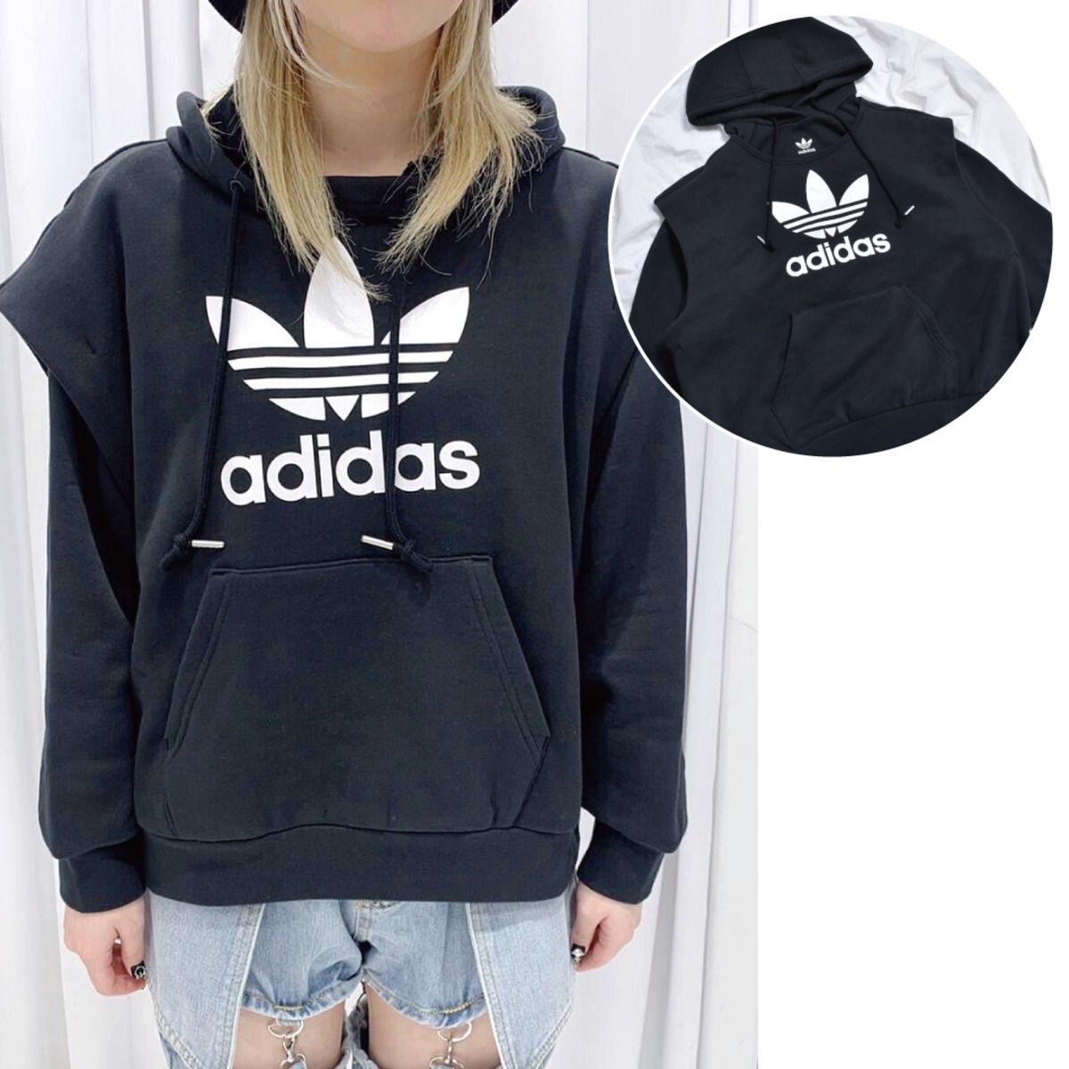 日本未入荷・海外限定アイテム S adidas(アディダス) パーカー 
