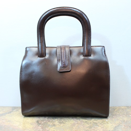 ◎.OLD GUCCI LEATHER HAND BAG MADE IN ITALY/オールドグッチレザーハンドバッグ 2000000032764