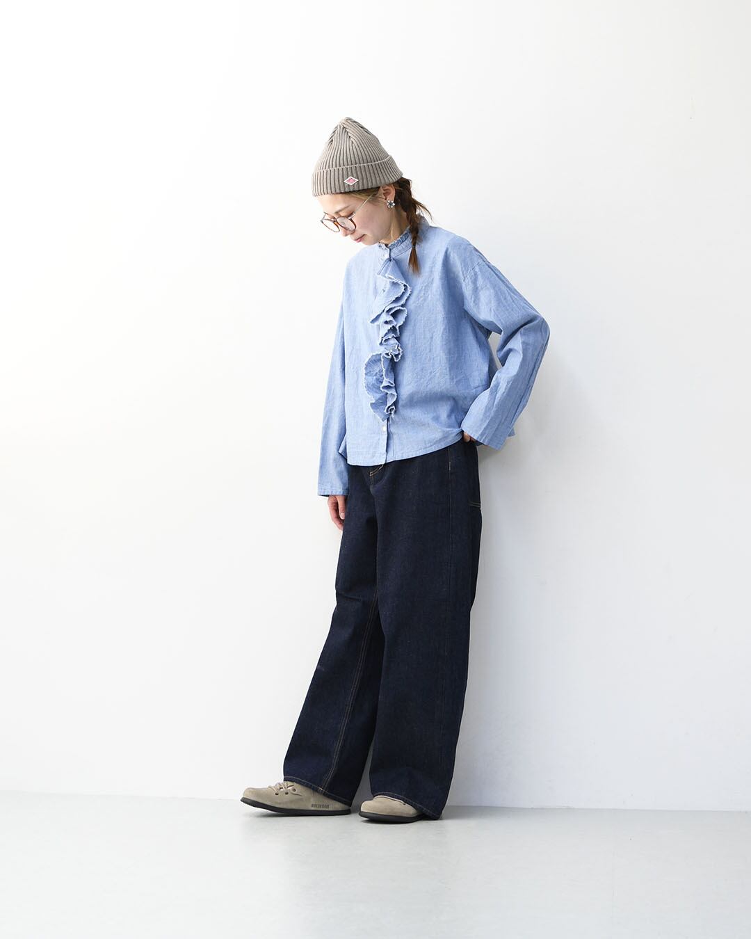 mizuiro ind [ミズイロ インド] high waist denim PT [1-260030] ハイ