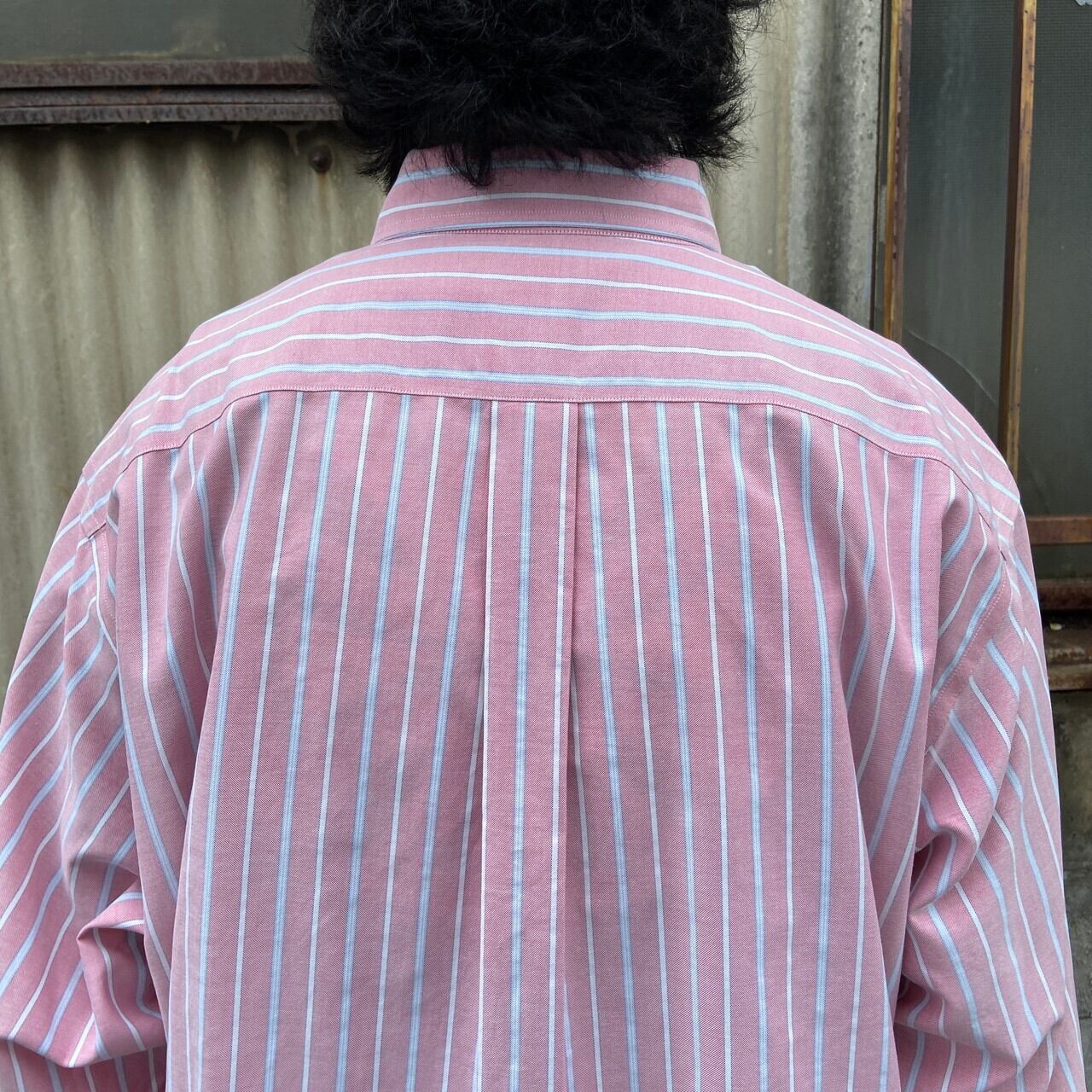 90年代 Brooks Brothers ブルックスブラザーズ ストライプ ボタン