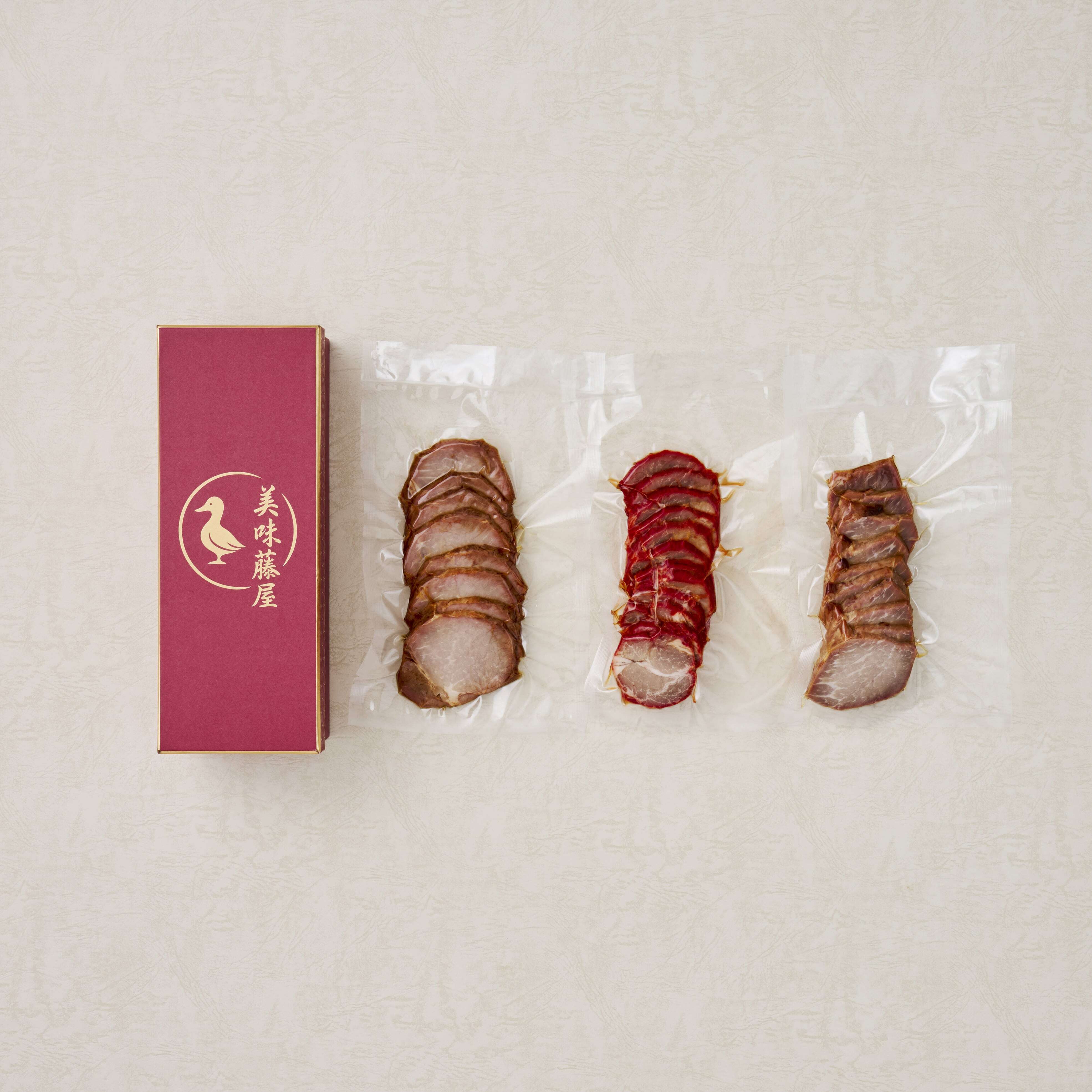 ギフト用詰め合わせ（チャーシュー3種、くるみの飴炊き、トリュフナッツ）