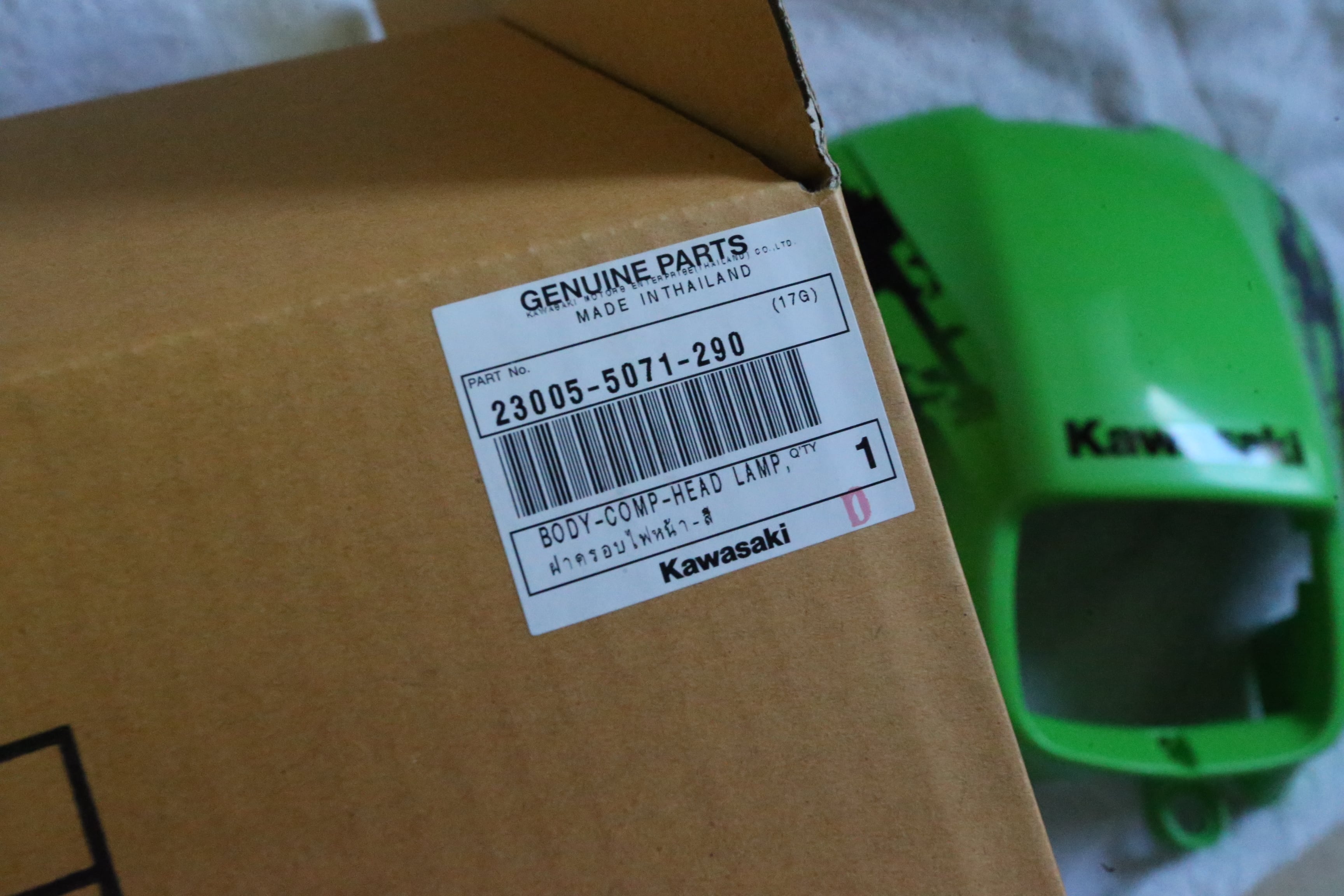 こあ　３ ksr110 ライトカウルの通販 KSR110／ヘッドランプカバー(ボディー