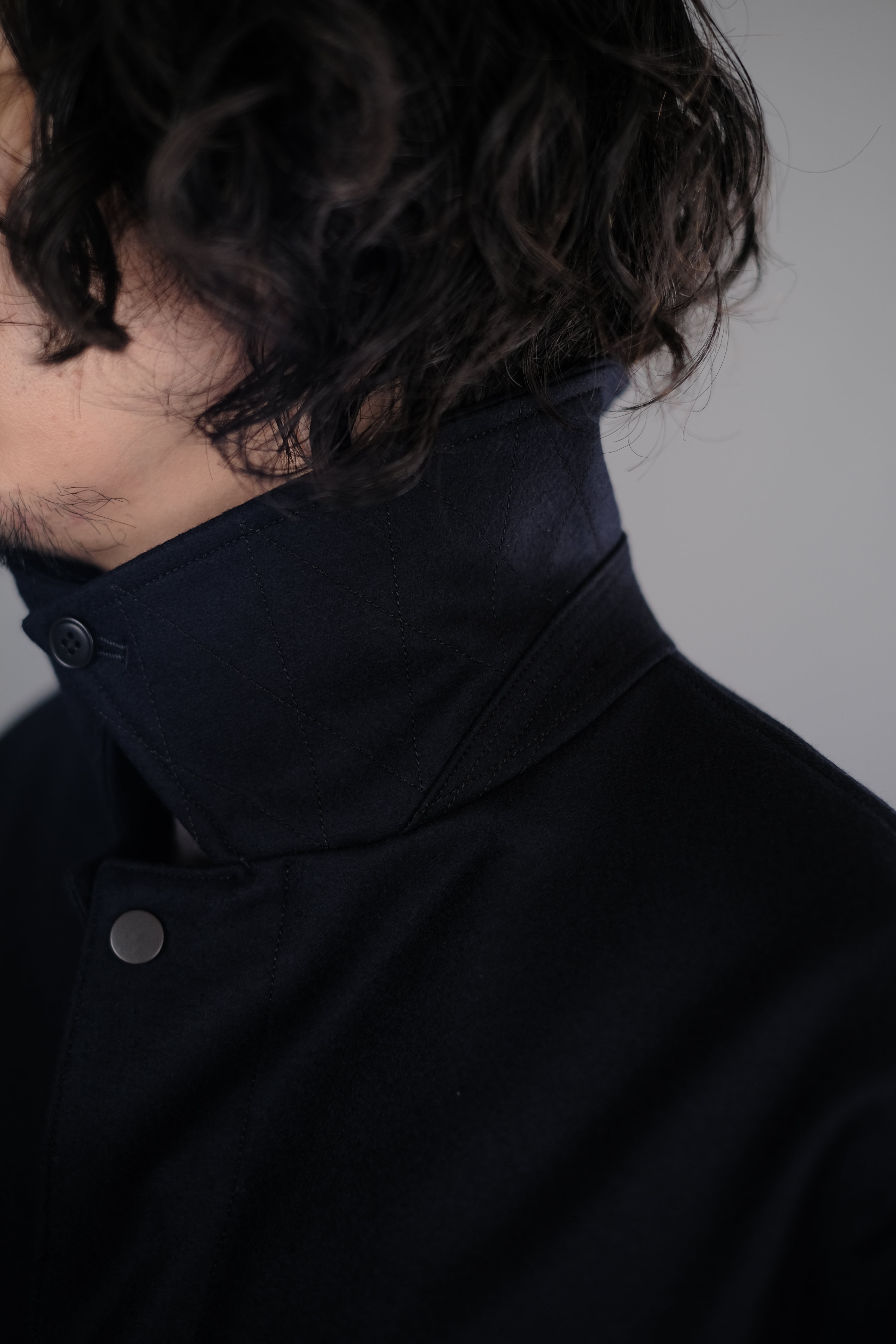 ULTERIOR / SUPER FINE LIGHT MELTON SHORT FATIGUE JKT | LIVING ULTERIOR / SUPER FINE LIGHT MELTON SHORT FATIGUE JKT | LIVING