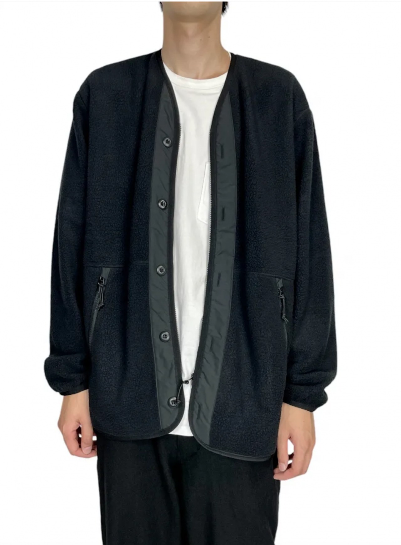 【COMME des GARCONS HOMME】エステルボアカーディガン