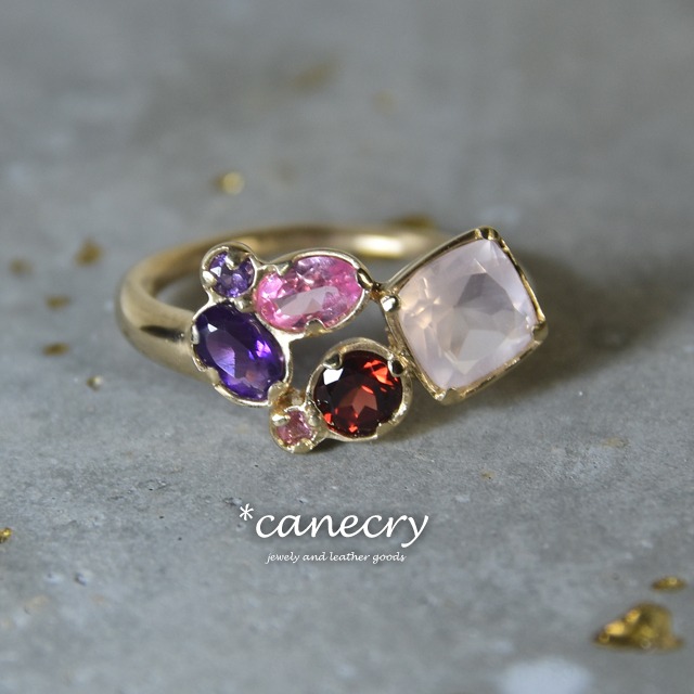 アンダリューサイトのリング