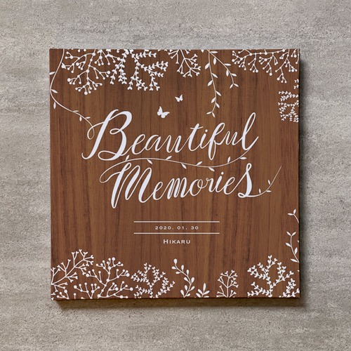Tree's Board（Brown）-MATERNITY_250SQ_20ページ/30カット_アートアルバム