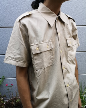 [L] ~70's safari shirt : Beige