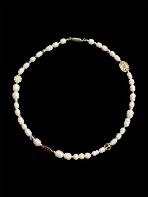 GEN IZAWA / Pearl & Beads Necklace