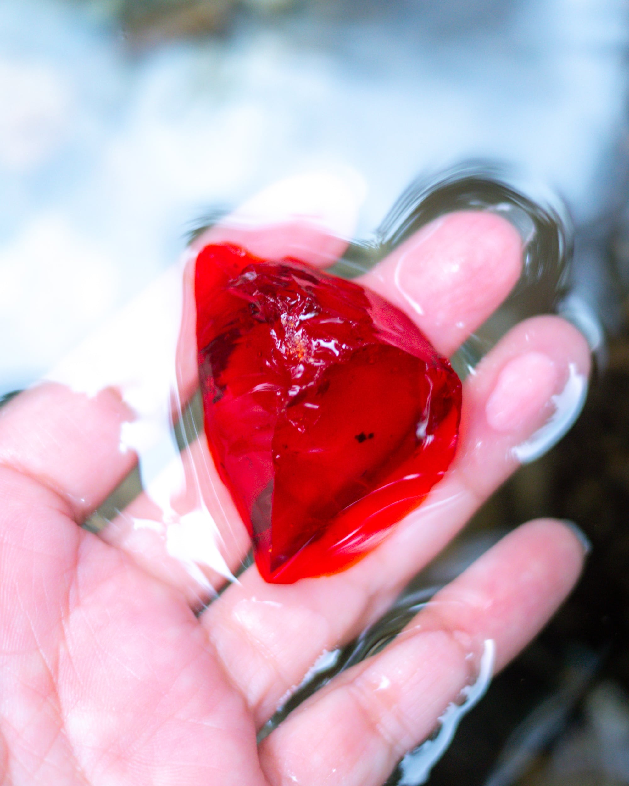 スカーレットシフト・アンダラクリスタル【原石】O300-325 | fugue