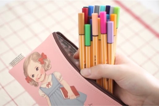 即納】＊ペーパードールメイト＊ ポーチ5_ジュリー ＊paper doll mate