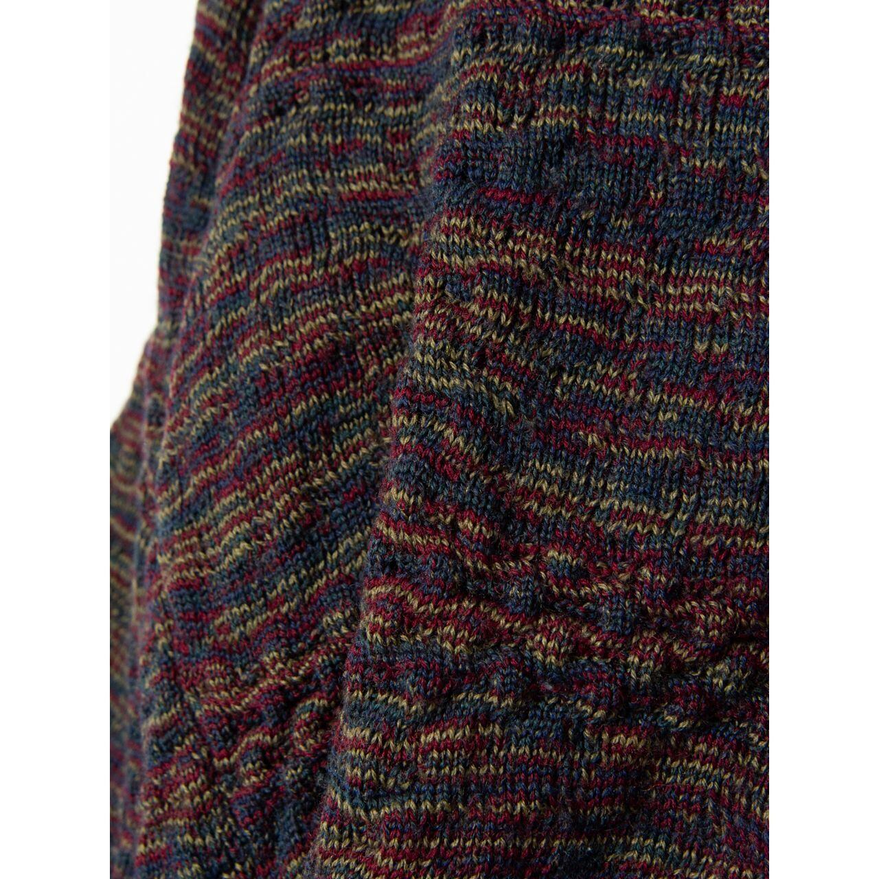 【Browns】Made in England v-neck mix knitting sweater(イギリス製 Vネックミックスニット セーター)10d