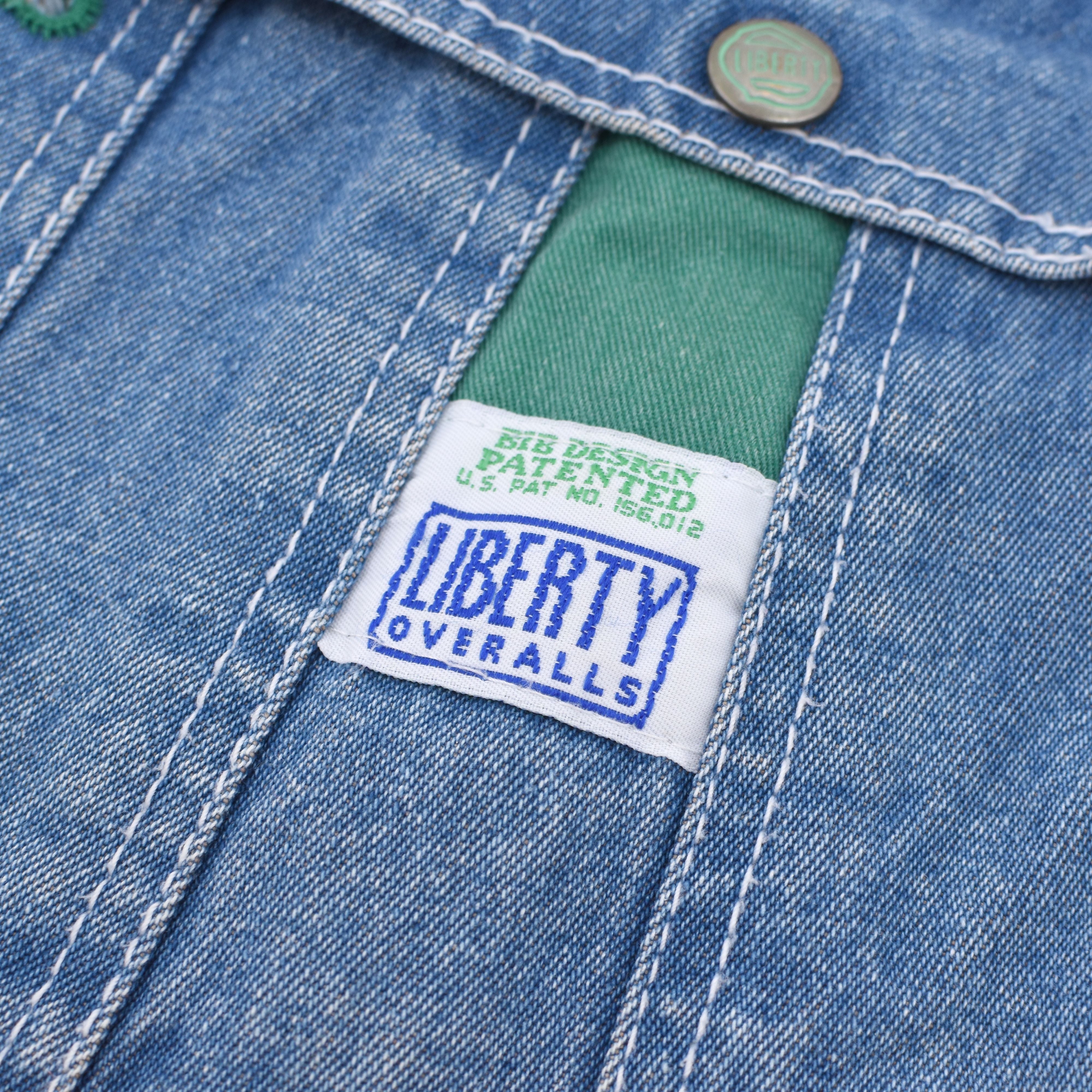 Liberty denim overall リバティ デニムオーバーオール | 古着屋 Liberty denim overall リバティ デニムオーバーオール | 古着屋