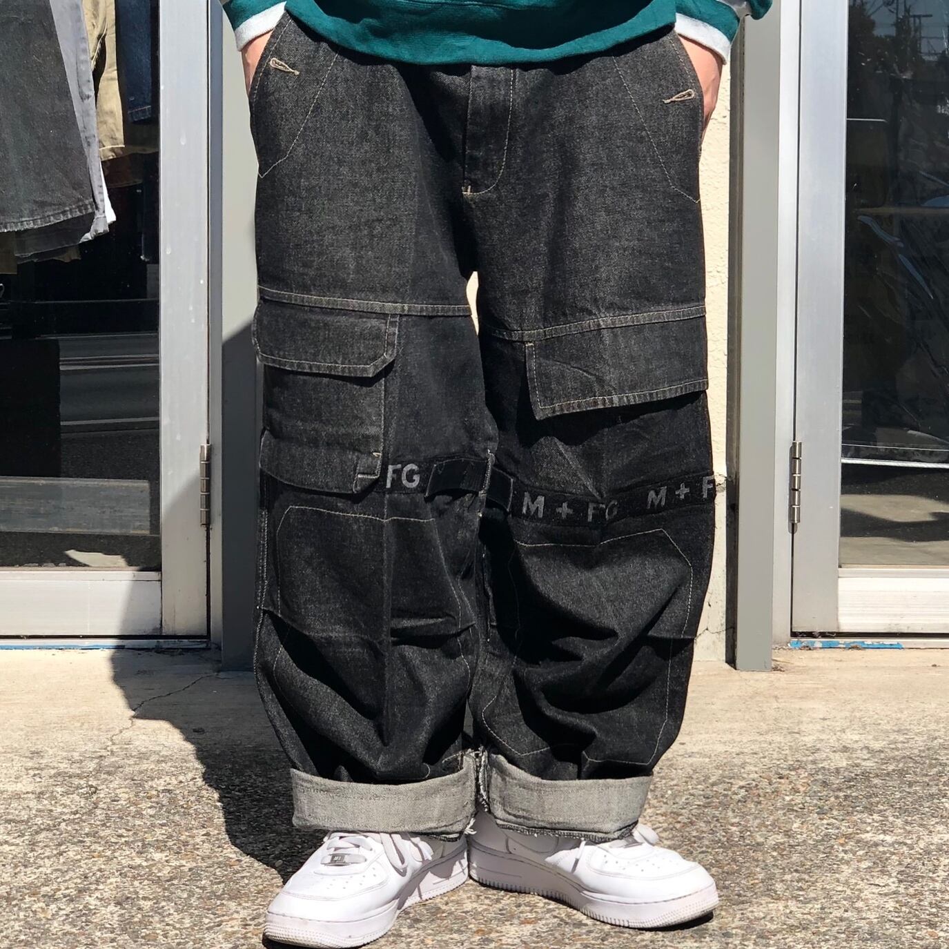 ビジネスバック 【数量限定】フレアカーゴデニム 32inch rockstar