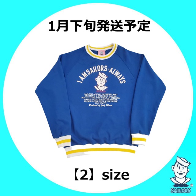 SAILORSアイドルTシャツ第2弾ターコイズブルー×【3】size