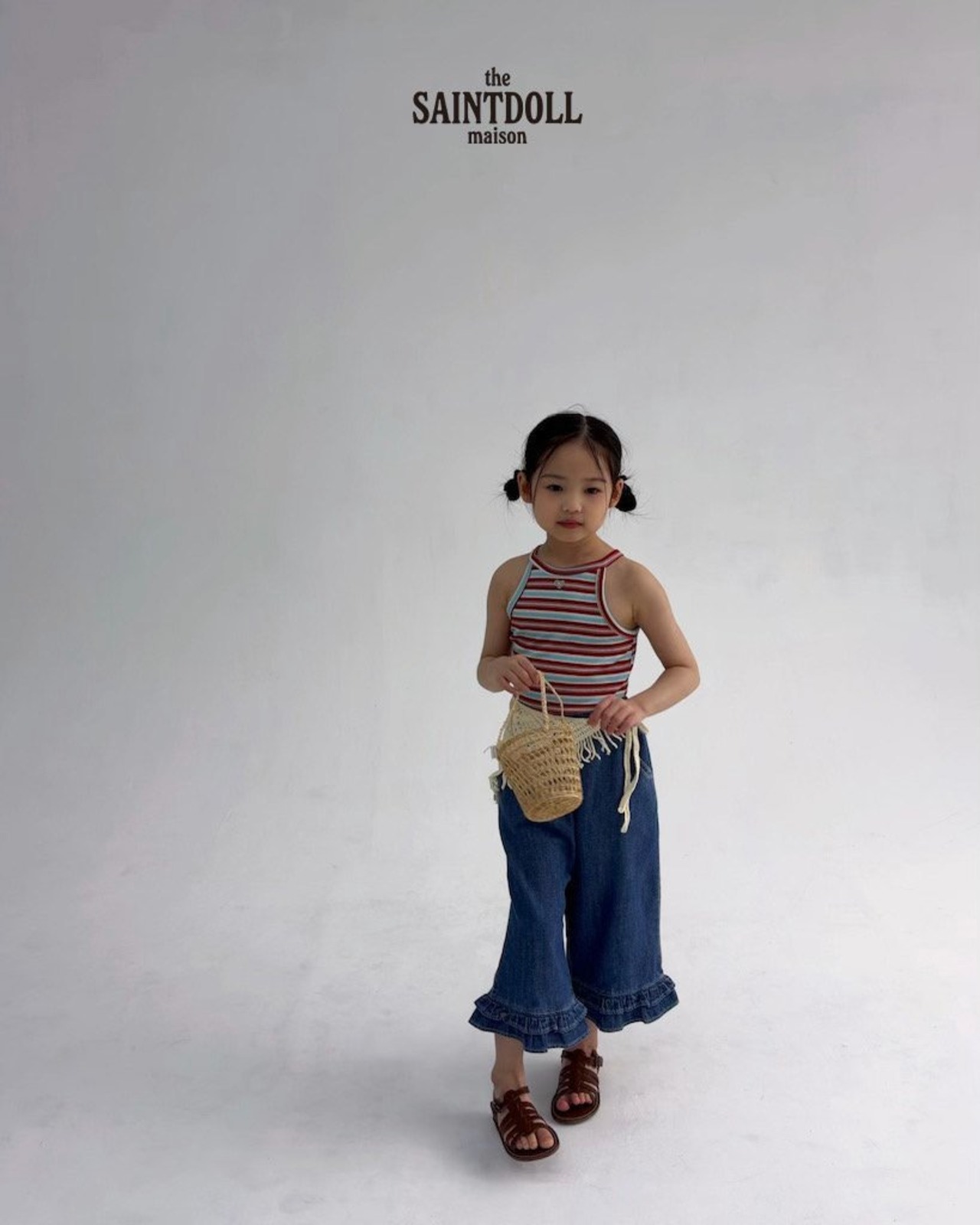 [SAINTDOLL] Hearthalter Sleeveless (JS/JM/JL) / [세인트돌] 하트홀터나시 (JS/JM/JL)