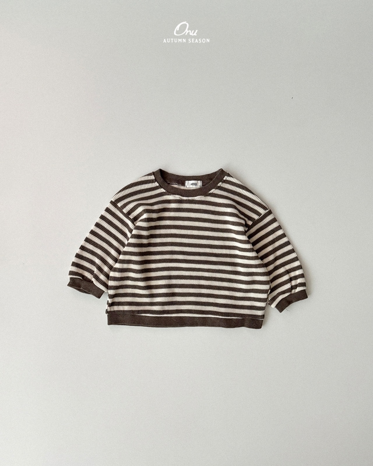 韓国子供服 / ONU / 26Autumn / ワッフルスウェット / 秋服 *12M~XL *