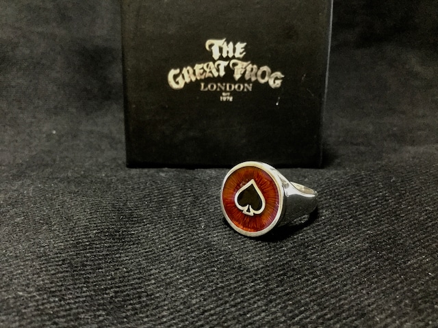 THE GREAT FROG MOTOR HEAD Ace OF Spade Ring　グレートフロッグ