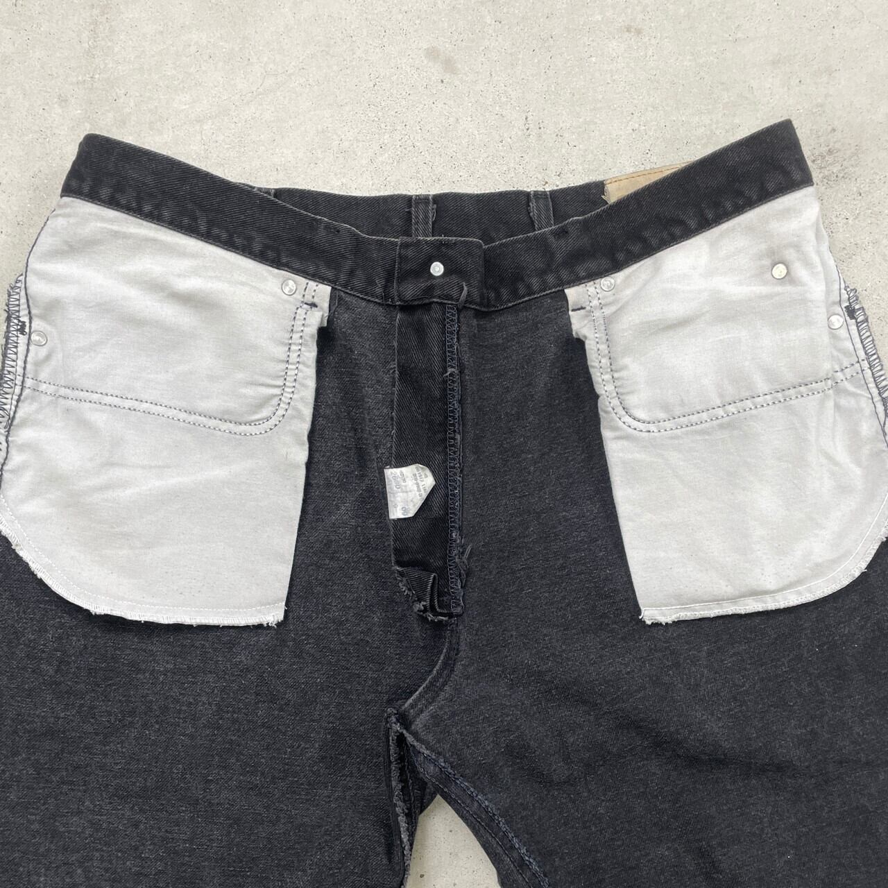 90年代 USA製 Lee リー 200-8909 ブラックデニムパンツ メンズW40 古着